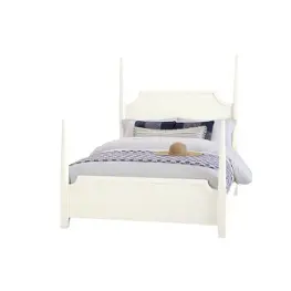 834-558 Vaughan Bassett Furniture Tide And Timber - White Maple Bedroom Furniture Bed