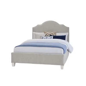 834-155g Vaughan Bassett Furniture Tide And Timber - White Maple Bedroom Furniture Bed
