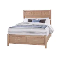 830-667-066b-502 Vaughan Bassett Furniture Tide And Timber - Clear Oak Bedroom Furniture Bed