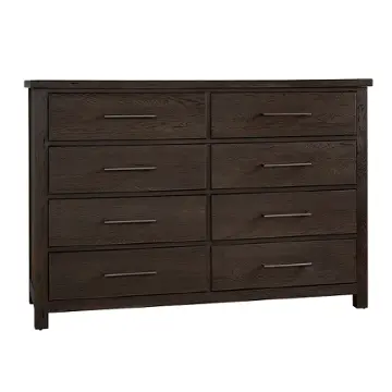 750-002 Vaughan Bassett Furniture Dovetail - Java Bedroom Furniture Dresser