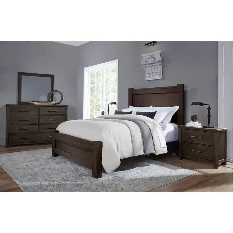 750-558 Vaughan Bassett Furniture Dovetail - Java Bed