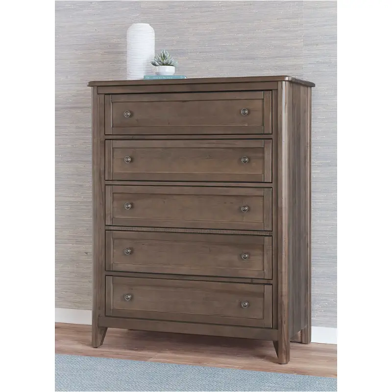 820-115 Vaughan Bassett Furniture Woodbridge - Dark Cashmere Bedroom Furniture Chest