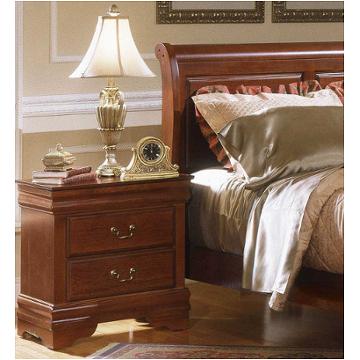 Bb13-226 Vaughan Bassett Furniture Louis - Dark Cherry Bedroom Furniture Nightstand
