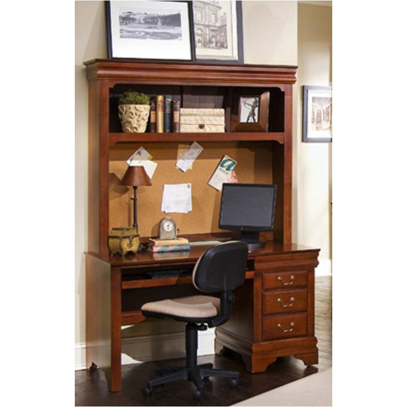 Bb13-779 Vaughan Bassett Furniture Louis - Dark Cherry Home Office Furniture Desk