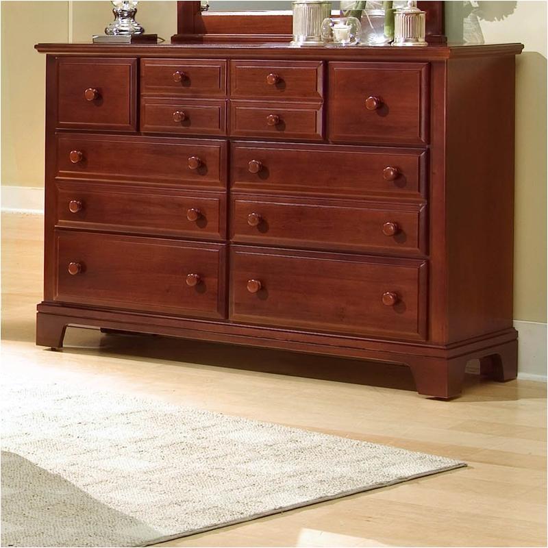 Bb5-002 Vaughan Bassett Furniture Hamilton/franklin - Cherry Bedroom Furniture Dresser