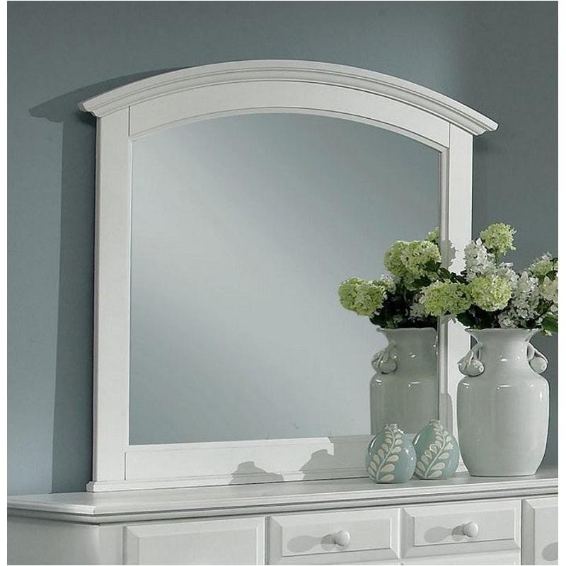 Bb6-446 Vaughan Bassett Furniture Hamilton/franklin - Snow White Bedroom Furniture Mirror