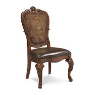 143206 2606 A R T Furniture Old World Upholstered Back Side Chair