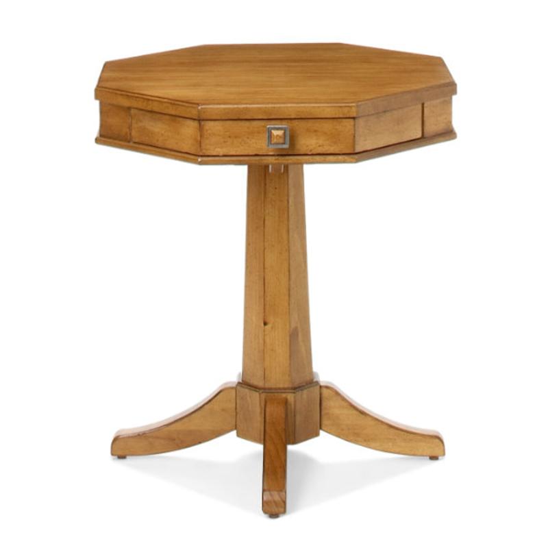145140 2608 A R T Furniture Grand Shores Single Ped Bedside Table