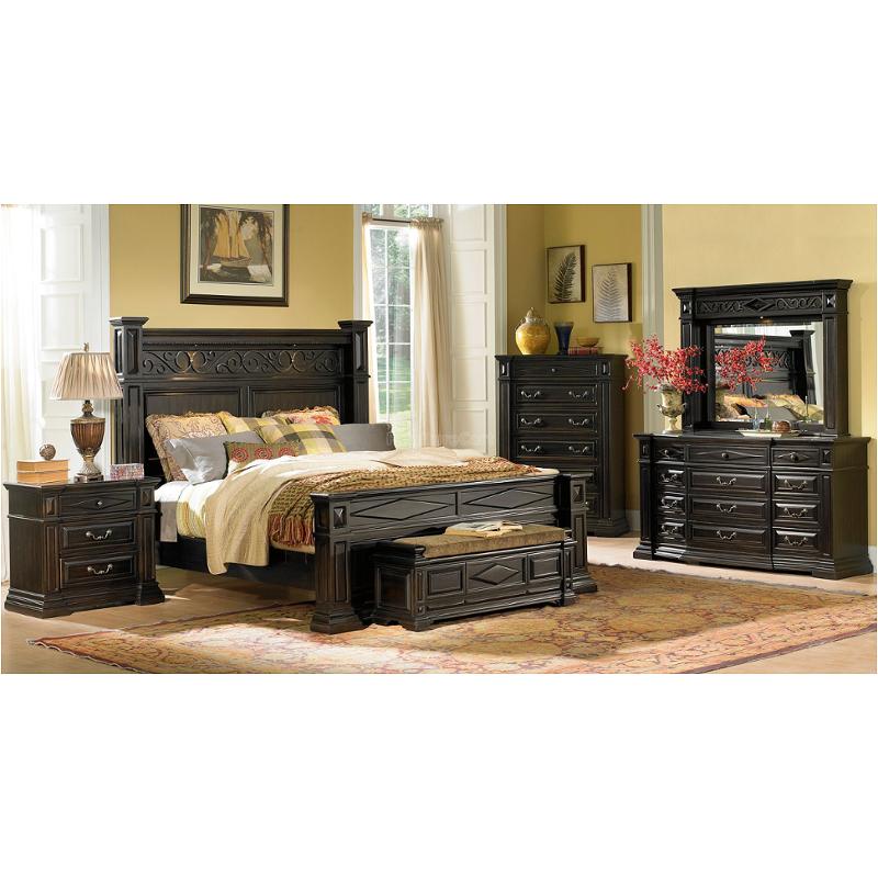 244136-2615hb-ck A R T Furniture Marbella Noir Bedroom Furniture Bed
