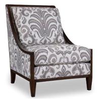 700554-5001aa A R T Furniture Morgan Charcoal Living Room Furniture Accent Chair