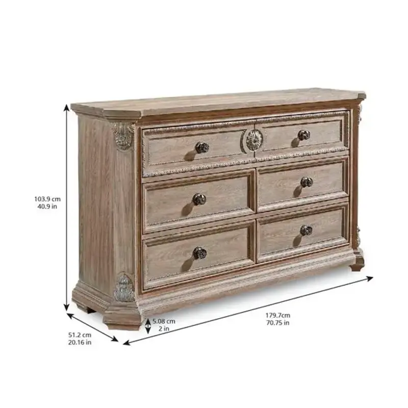 233130-2802 A R T Furniture Arch Salvage Dresser