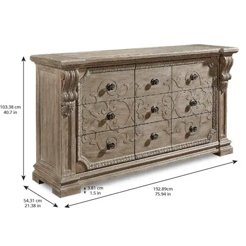 233131-2802 A R T Furniture Arch Salvage Dresser