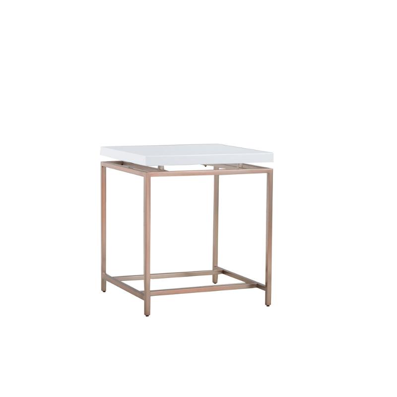 331363-2617 A R T Furniture Epicenters - Silver Living Room Furniture End Table