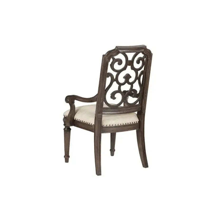 231205-2812 A R T Furniture Tristan Fret Back Arm Chair