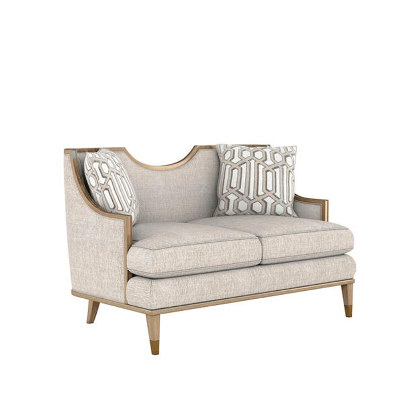 161502-7006aa A R T Furniture Intrigue Harper Quartz Loveseat