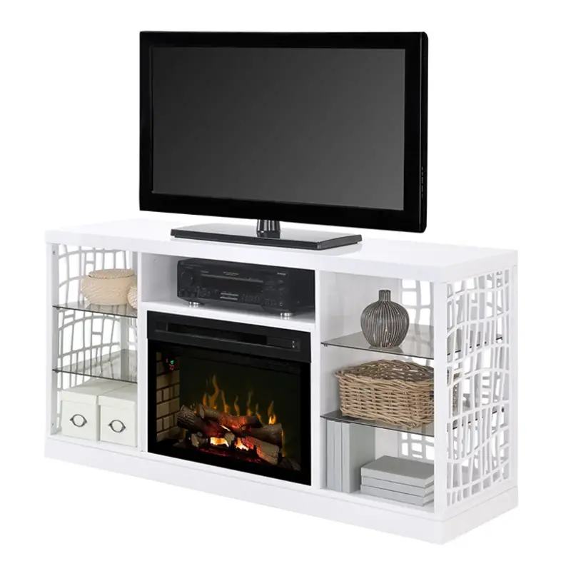 Dm25-1579w Dimplex Fireplaces Charlotte Living Room Furniture Fireplace
