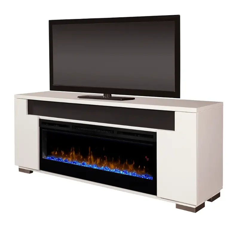 Dm50-1671w Dimplex Fireplaces Haley Media Console