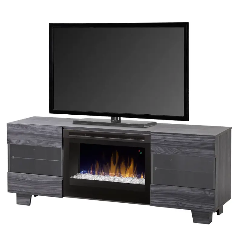 Dm25-1651cw-b Dimplex Fireplaces Max Media Console