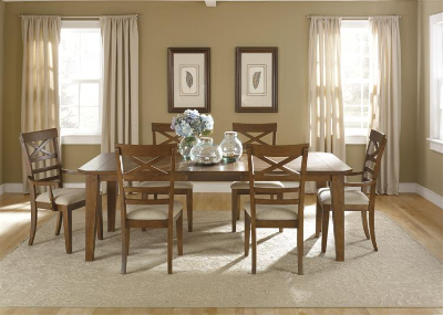 Hearthstone - Oak Dining Set Liberty Furniture Hearthstone - Oak Dining Room Furniture