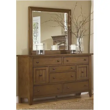 382-br31 Liberty Furniture Hearthstone - Oak Bedroom Furniture Dresser