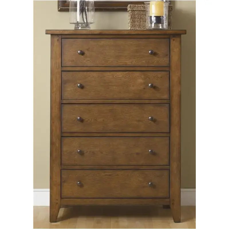 382-br41 Liberty Furniture Hearthstone - Oak Bedroom Furniture Chest
