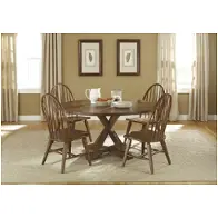 382-p6060 Liberty Furniture Hearthstone - Oak Dining Room Furniture Dining Table