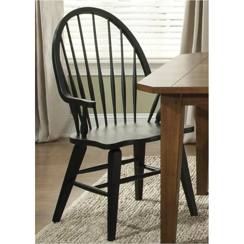 482 C1000a Liberty Furniture Windsor, Windsor Back Chairs With Arms
