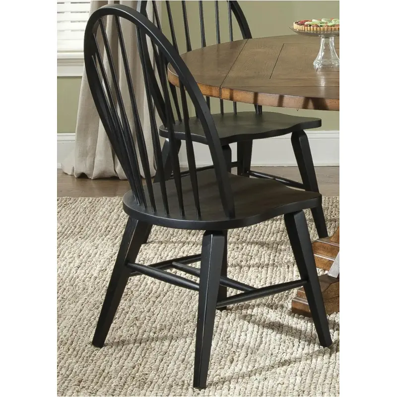 Black best sale windsor chairs