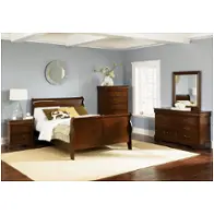 707-br21h Liberty Furniture Carrington - Cherry Bedroom Furniture Bed