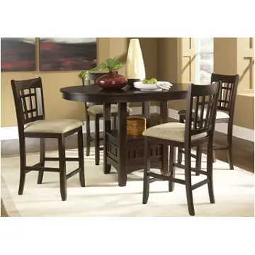 20-pub4260b Liberty Furniture Santa Rosa - Merlot Accent Furniture Counter Height Table