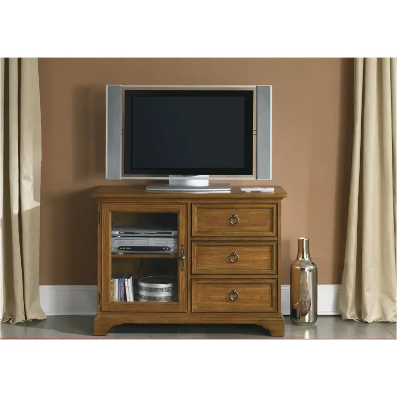 451-tv44 Liberty Furniture Beacon - Oak Home Entertainment Furniture Tv Console