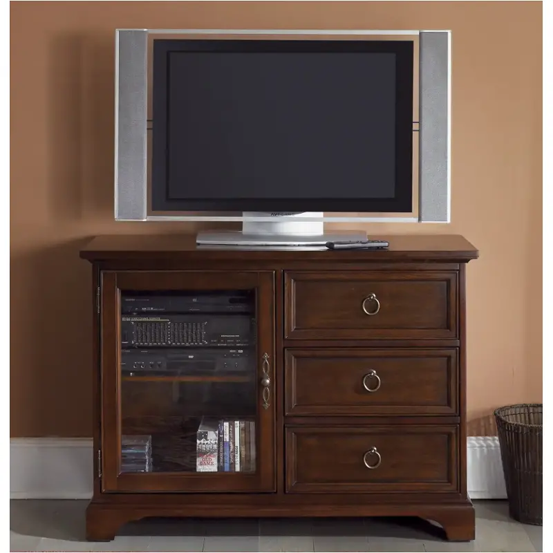 452-tv44 Liberty Furniture Beacon - Cherry Home Entertainment Furniture Tv Console