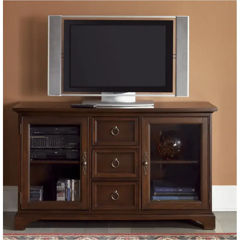452-tv54 Liberty Furniture Beacon - Cherry Home Entertainment Furniture Tv Console