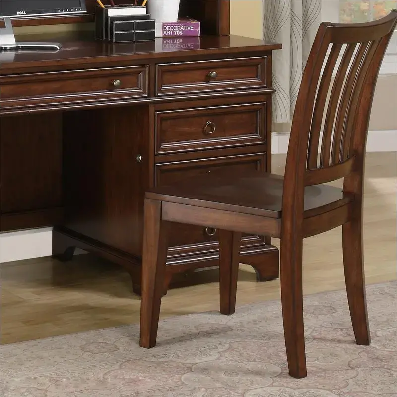 452-ho195 Liberty Furniture Beacon - Cherry Home Office Furniture Office Chair