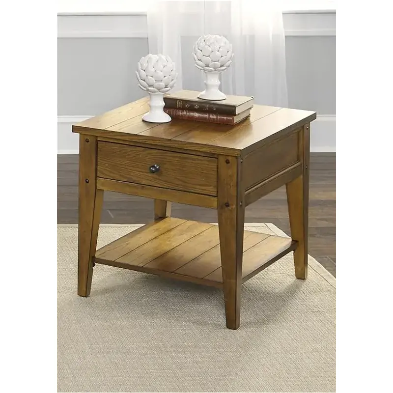 110-ot1020 Liberty Furniture Lake House Living Room Furniture End Table