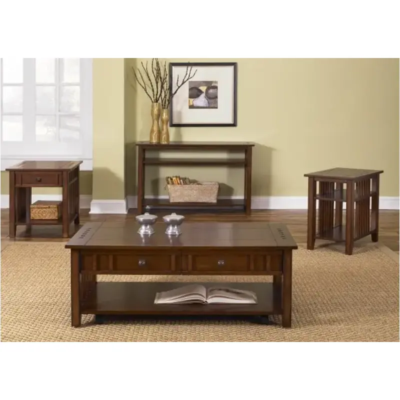 409-ot1010 Liberty Furniture Prairie Hills Living Room Furniture Cocktail Table