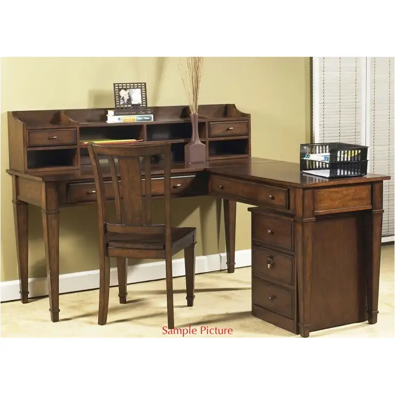313-ho140 Liberty Furniture Work Horse - Amaretto Home Office Furniture Desk