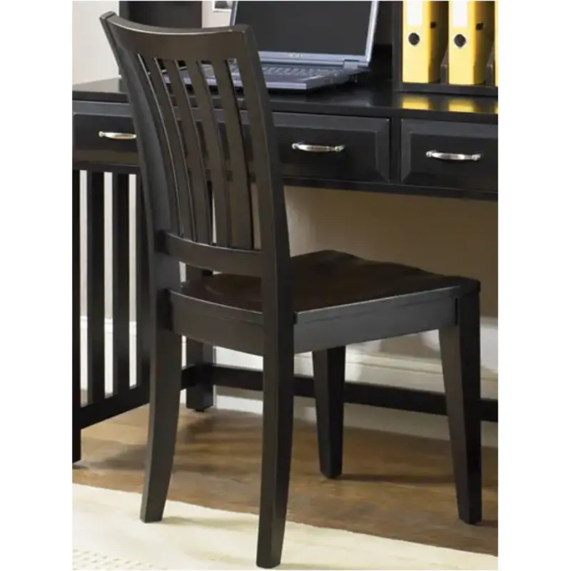 717-ho195 Liberty Furniture Hampton Bay - Black Home Office Furniture Office Chair