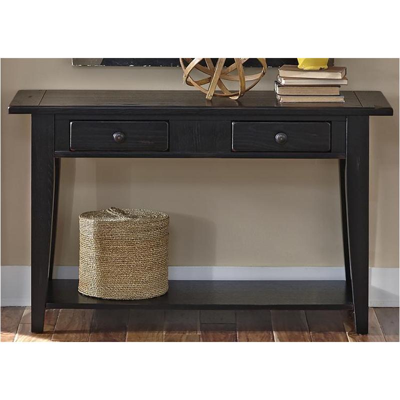 17ot4016 Liberty Furniture Treasures Black Sofa Table Black