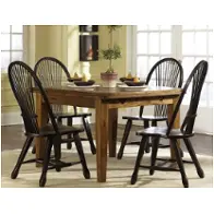 17-t3868 Liberty Furniture Treasures - Oak And Black Dining Room Furniture Dinette Table