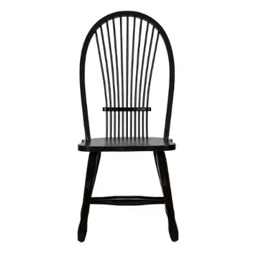 17-c4032 Liberty Furniture Treasures - Oak And Black Dining Room Furniture Dinette Chair