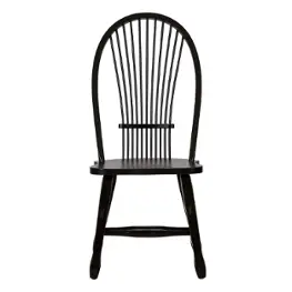 17-c4032 Liberty Furniture Treasures - Oak And Black Dining Room Furniture Dinette Chair