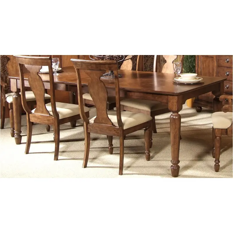 589-t4284 Liberty Furniture Rustic Traditions Dining Room Furniture Dining Table