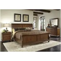 589-br22h Liberty Furniture Rustic Traditions Bedroom Furniture Bed