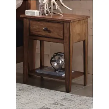 175-br60 Liberty Furniture Grandpas Cabin Youth Bedroom Furniture Nightstand