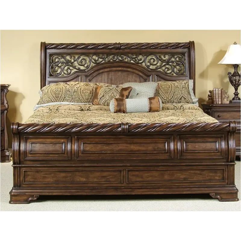 ビバホーム　エレバリオセット Big Valley Panel Bedroom Set (Graystone) Liberty Furniture, 1