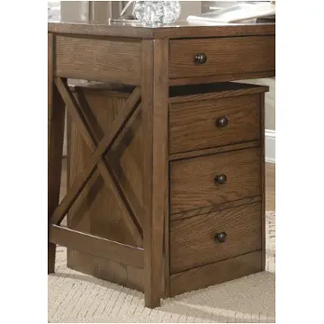 382-ho146 Liberty Furniture Hearthstone - Oak Home Office Furniture File Cabinet