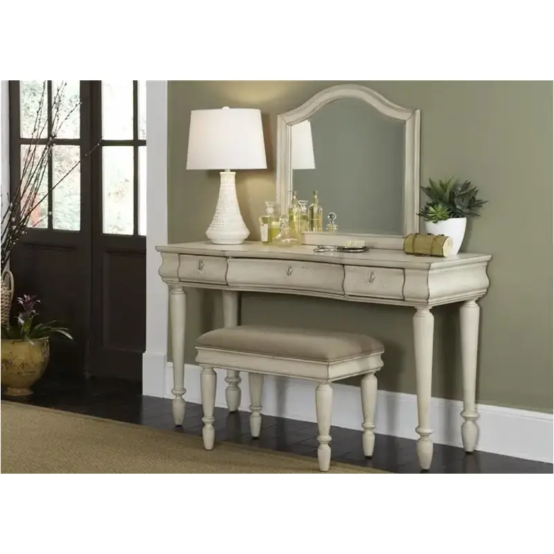 689 Br55 Liberty Furniture Vanity Deck, Rustic Vanity Table With Mirror