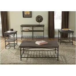 202-ot1010 Liberty Furniture Franklin - Brown Living Room Furniture Cocktail Table