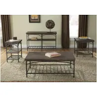 202-ot1010 Liberty Furniture Franklin - Brown Living Room Furniture Cocktail Table